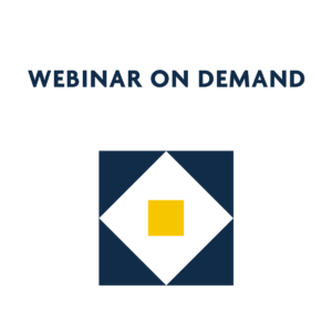 Webinar on demand