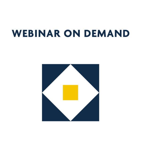Webinar on demand