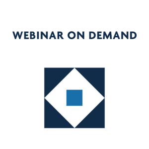 Webinar on demand