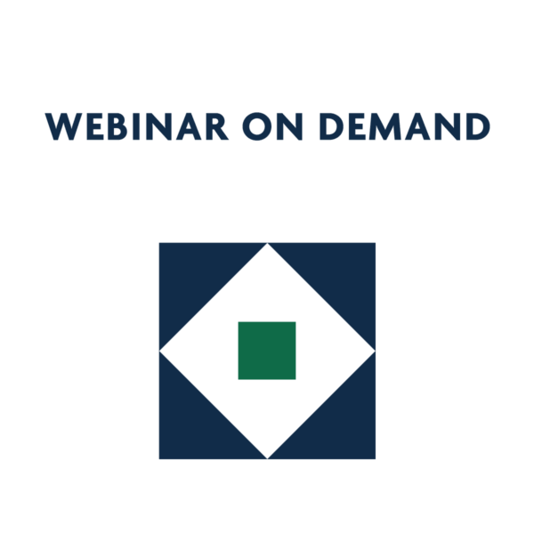 Webinar on demand