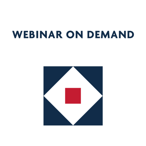 Webinar on demand