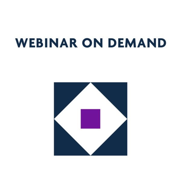 Webinar on demand